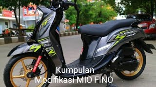 kumpulan Modifikasi Mio Fino 125 terbaru 2022 [upl. by Sisely]