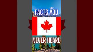 Facts You NEVER Heard About CANADA [upl. by Brandise]