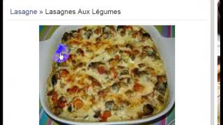 Lasagne » Lasagnes aux légumes  Recettee [upl. by Azal]