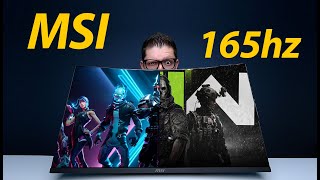 MSI Optix AG321CQR Review en Español  Pruebas con Fornite y COD MW2 [upl. by Bryce287]