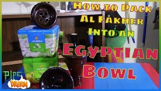 Al Fakher Packing Tutorial Egyptian Bowl [upl. by Him]