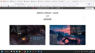 Introduction to ARISER PROJECT for Arch Linux [upl. by Avad]