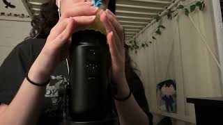 ASMR SQUISHY BALL ON MIC [upl. by Lowenstern]