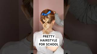 PRETTY HAIRSTYLE FOR SCHOOL  Audrey and Victoria hairstyle [upl. by Emmie]