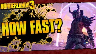 How Fast Can You Speedrun Borderlands 3 With A Fresh Character [upl. by Yhtrod]