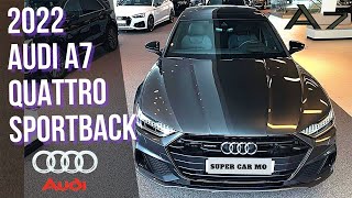 2022 AUDI A7 SportBack Quattro Gorgeous Luxury Review IN 4K [upl. by Merrilee496]