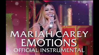 Mariah Carey  Emotions Official Instrumental with Mariahs Background Vocals [upl. by Aratas]