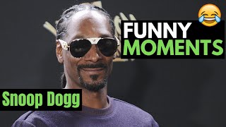 Snoop Dogg FUNNY MOMENTS [upl. by Elatsyrc]