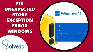 Fix Unexpected Store Exception Error Windows ✔️ FIX [upl. by Elram707]