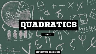 9709 Maths Quadratics Part 1 Conceptual Cambridge [upl. by Sansone]