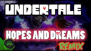 Undertale Asriel Dreemurr Theme Instrumental Remix Hopes And Dreams  The British Tombstone [upl. by Nwadrebma]