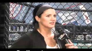 Gina Carano is fighting Kelly Kobald wants to fight Cyborg [upl. by Noskcaj936]