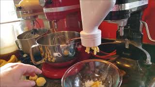 How To Make Fusilli with a KitchenAid Pasta Press [upl. by Thebault708]