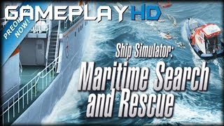 Ship Simulator Maritime Search and Rescue Gameplay PC HD [upl. by Airotahs916]