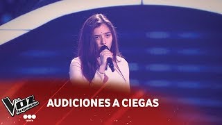 Camila Molina  quotOnce milquot  Abel Pintos  Audiciones a ciegas  La Voz Argentina 2018 [upl. by Nonad]