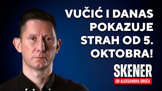 SKENER dr Aleksandra Dikića Vučić i danas pokazuje strah od 5 oktobra [upl. by Silevi221]