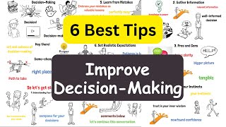 How to Improve Your DecisionMaking  6 tips to improve decision making skill [upl. by Aivalf213]