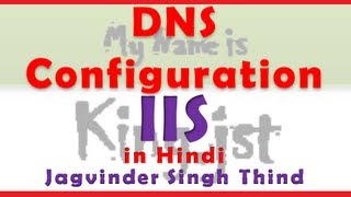 ✅ How to Configure DNS for IIS or DNS and Web server configuration in Windows Server 2008 in Hindi [upl. by Karney]