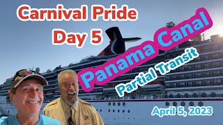 Carnival Pride In The Panama Canal [upl. by Marala]