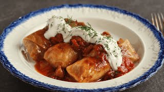 Stuffed Cabbage aka Golubtsi  Holubtsi  Halupki  Golumpki [upl. by Remas]