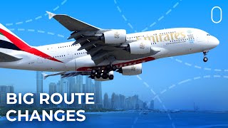 Emirates Has Made Big Changes To Its Airbus A380 Routes [upl. by Ariak]