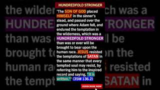 0303JC  CHRISTS TEMPTATION HUNDREDFOLD STRONGER [upl. by Mosby762]