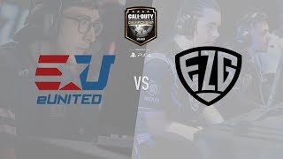 eUnited vs EZG  CWL Champs 2018  Day 1 [upl. by Ecirtnuahs606]