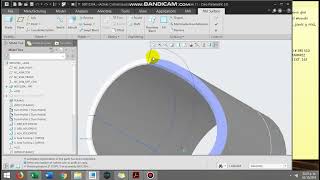 PROGRAMACION SUPERFICIES CREO PARAMETRIC  CNC PART2 [upl. by Kiyoshi]