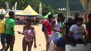 Easter Sunday 2018 Maracas Beach Sandance2 [upl. by Salangia149]