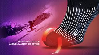 Thermic Heat Fusion technology  Chaussettes chauffantes [upl. by Kally]