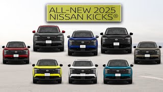 AllNew 2025 Nissan Kicks COLORS [upl. by Peggy]