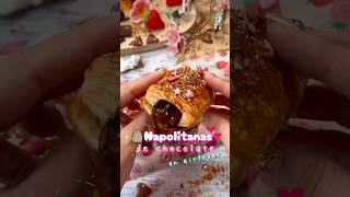 Napolitanas de chocolate 🍫 recetas recetasfaciles [upl. by Ethelind]