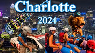 CHARLOTTE NC 2024  Complete Travel Guide [upl. by Inaej]