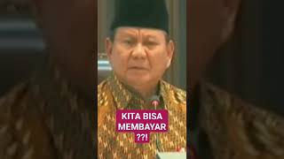 Kita Bisa Membayar  presidenprabowo sidangperdana beritaterkini [upl. by Hsekar]