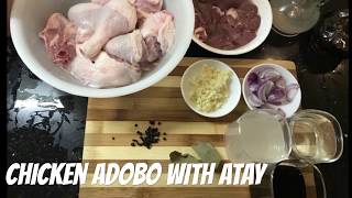 Chicken Adobo with Liver [upl. by Jacobba]