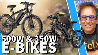 Electric Bike 350W 26quot 198MPH VS Electric Bike 500W 275quot 216MPH TotGuard [upl. by Ataeb]