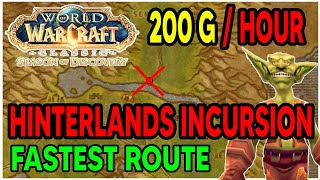 The Most Efficient GUIDE To HINTERLANDS INCURSION Get your EMERALD CHIPS Fast [upl. by Ative400]