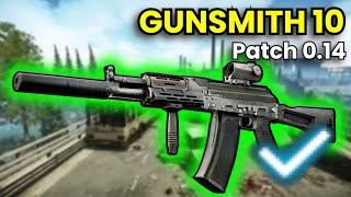 Gunsmith Part 10  Patch 014 Guide  Escape From Tarkov [upl. by Anawaj]