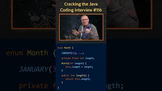 What is an enumeration  Cracking the Java Coding Interview codinginterview java [upl. by Shanney]