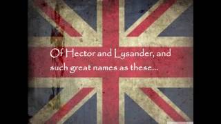 The British Grenadiers Song  Lyrics [upl. by Sylirama]