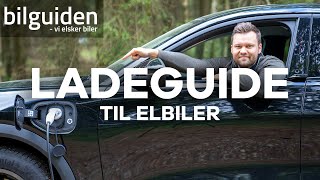 LADEGUIDE FOR ELBILER 2022 Find den billigste ladeløsning  bilguiden [upl. by Namurt134]