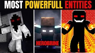 Most Powefull Minecraft Entities 💀 [upl. by Pellikka148]