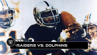 Raiders’ AllTime Memorable Highlights vs Miami Dolphins  NFL [upl. by Aphrodite]