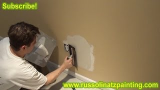 Drywall Repair  How to Fix a Small Hole in the Wall using California Patch Part 4 [upl. by Donn412]