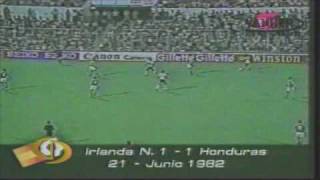 Honduras vs Irlanda 11 Mundial España 82 Resumen Completo [upl. by Simetra875]