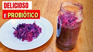 PROBIÓTICO PODEROSO com SÓ 2 INGREDIENTES Gostoso Sem Açúcar Fácil e Barato Low Carb [upl. by Marty474]