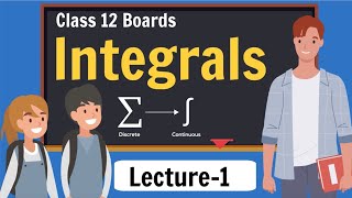 Integrals Class 12 Maths  Basics of Integration  Chapter 7 of NCERT  Lecture 1 [upl. by Nossyla513]