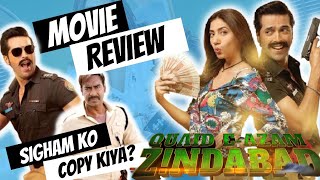 Quaid e Azam Zindabad Full Pakistani movie Review Fahad Mushtafa Mahira Khan [upl. by Wenger]