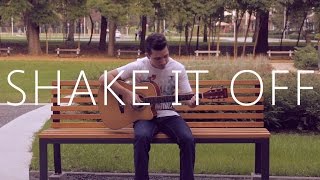 Shake It Off  Taylor Swift fingerstyle guitar cover by Peter Gergely WITH TABS [upl. by Baese]