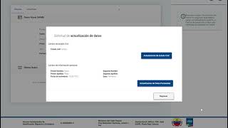 Cómo realizar la solicitud para actualización de datos [upl. by Raynata]